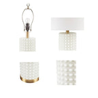 Textured Dot Table Lamp