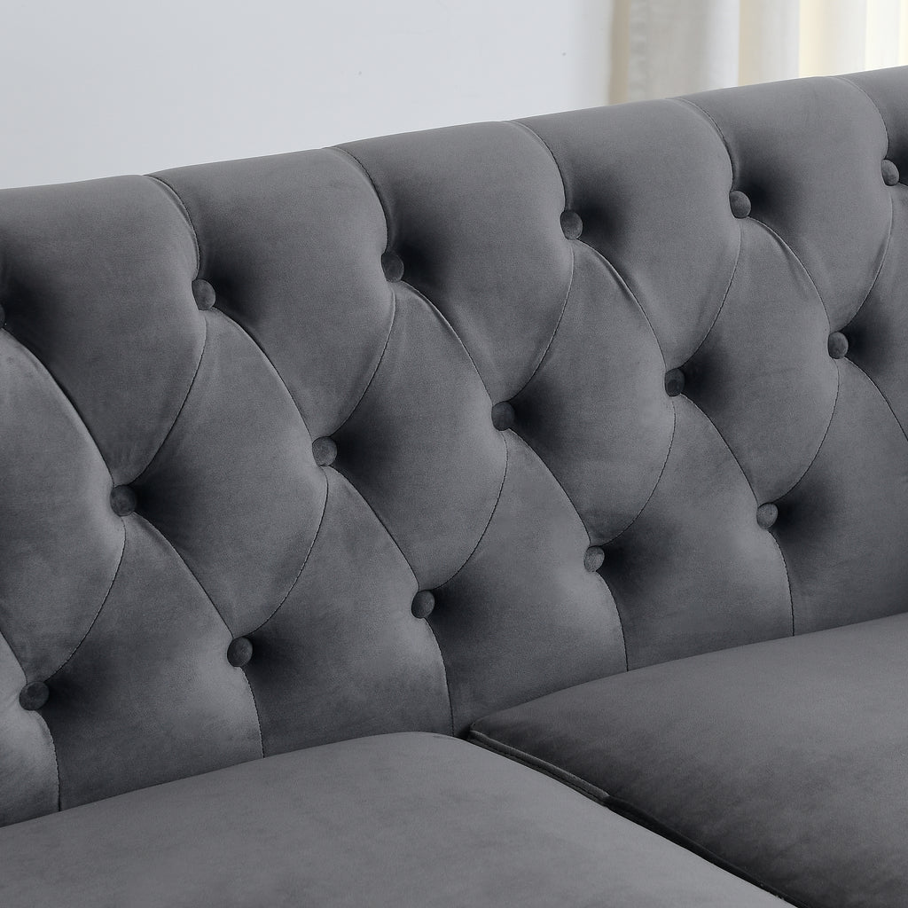 Velvet Chelsfield Sofa Set