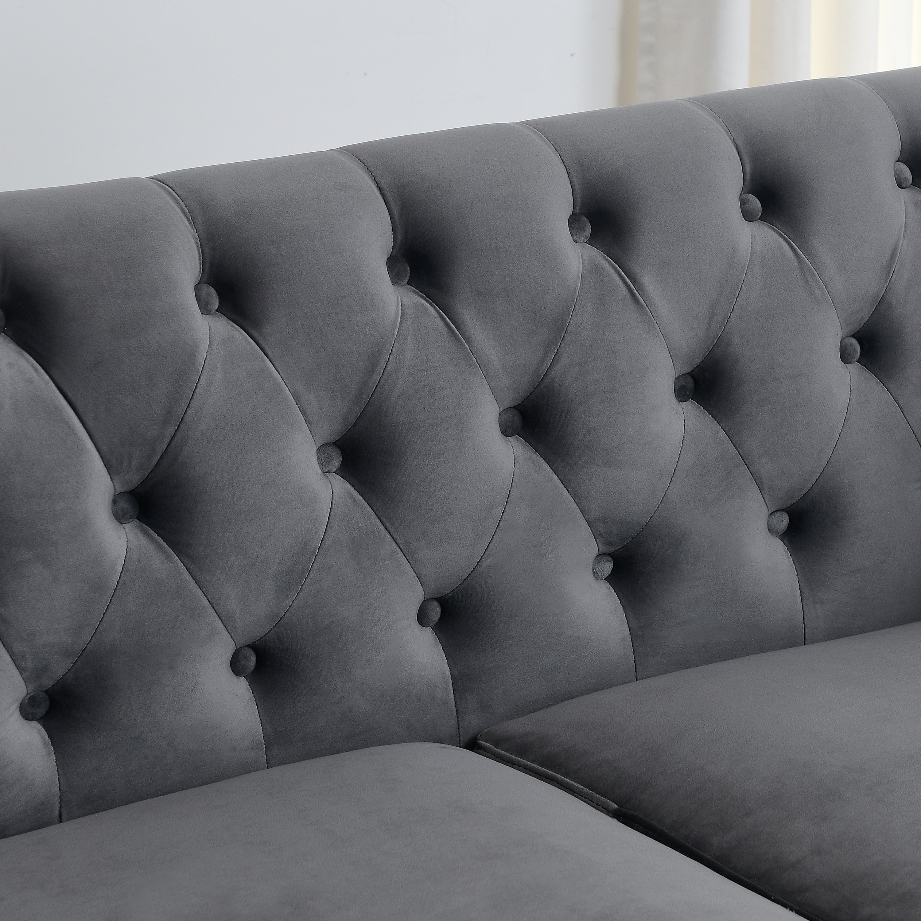 Velvet Chelsfield Sofa Set