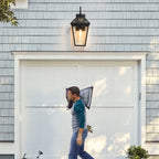21" 2-Pack Outdoor Wall Lantern Light – Modern