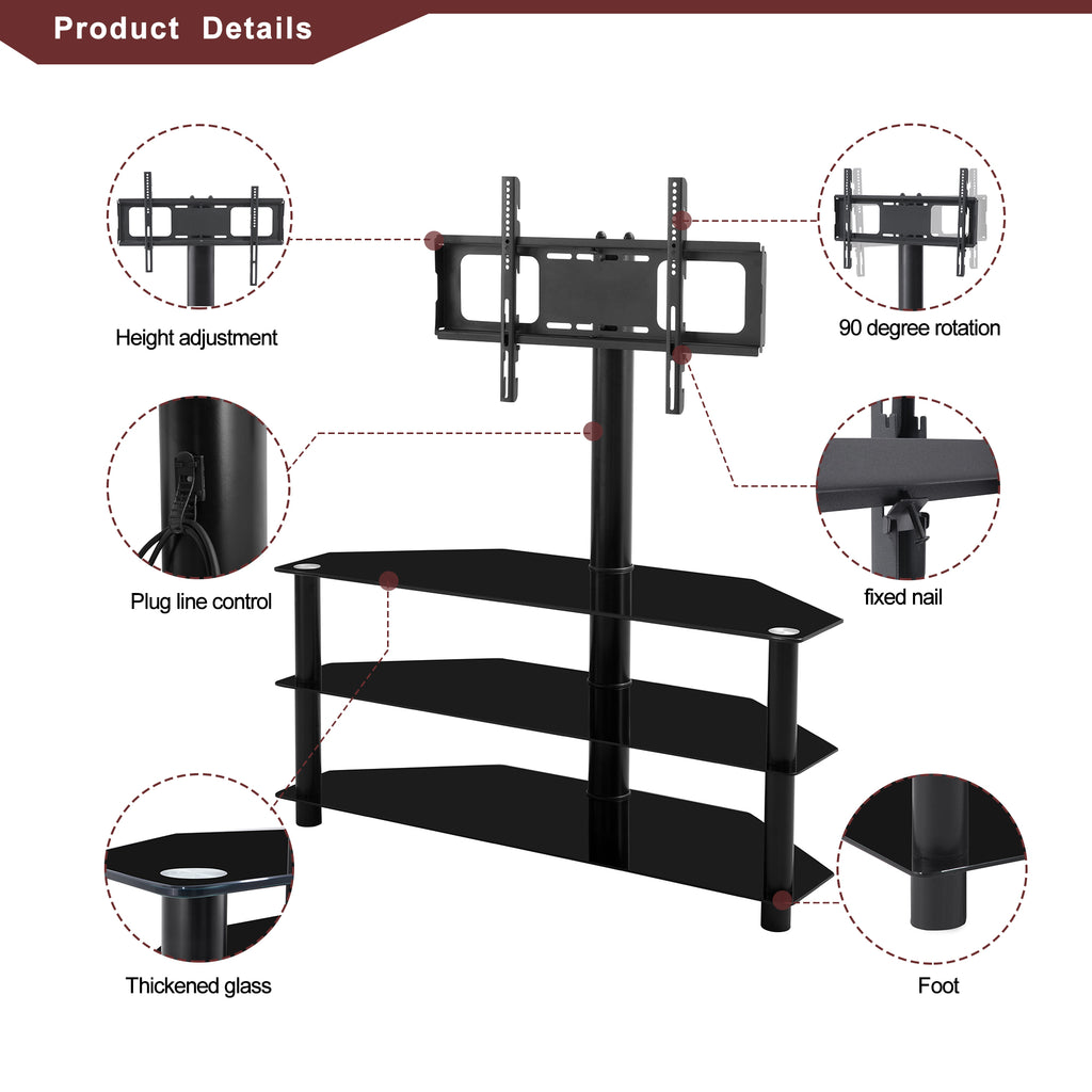 35.4 Inch TV & Entertainment Stand