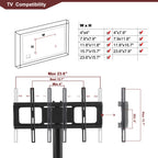 35.4 Inch TV & Entertainment Stand