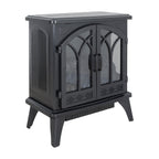 24 Inch 3D Flame Electric Infrared Quartz Fireplace Stove