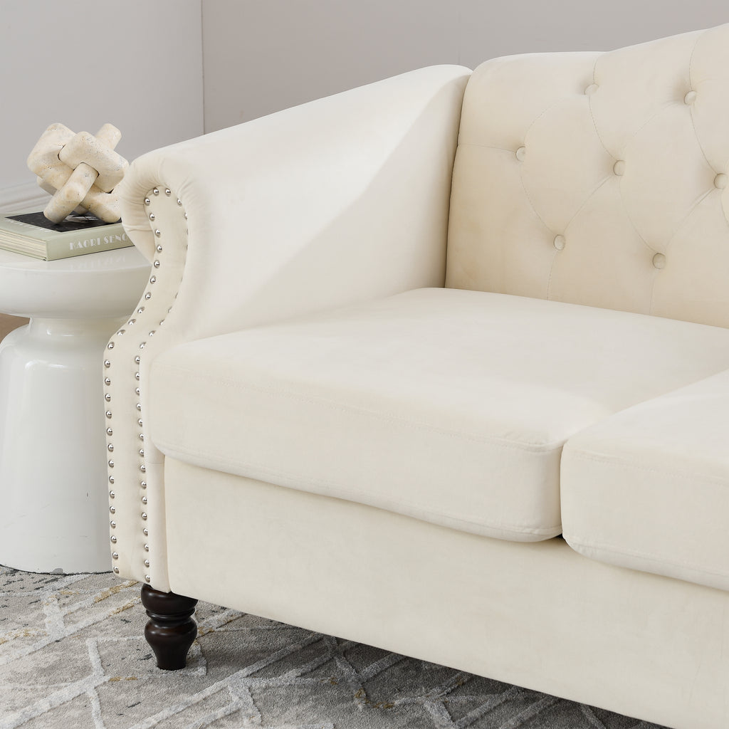 57" Chesterfield Sofa