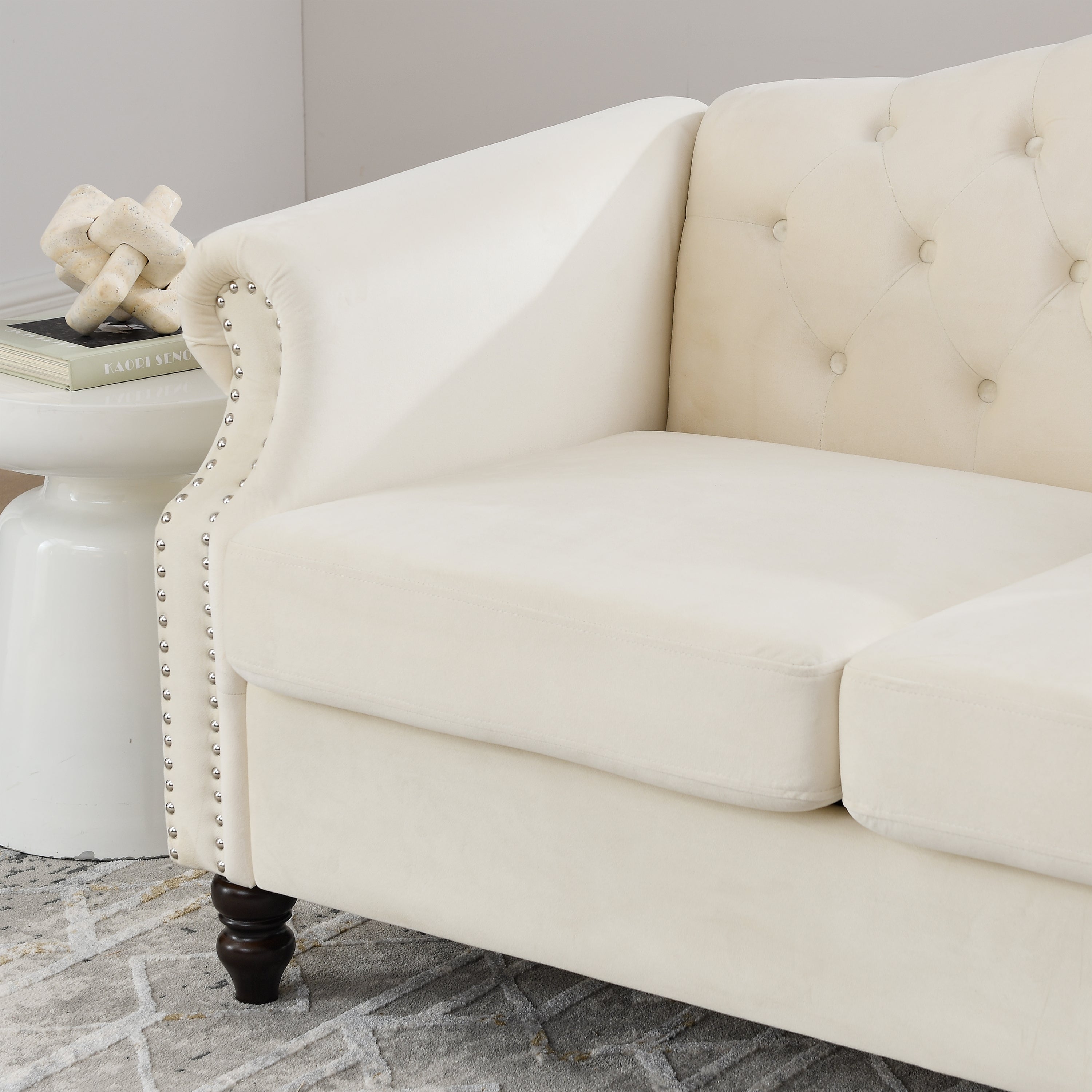 57" Chesterfield Sofa