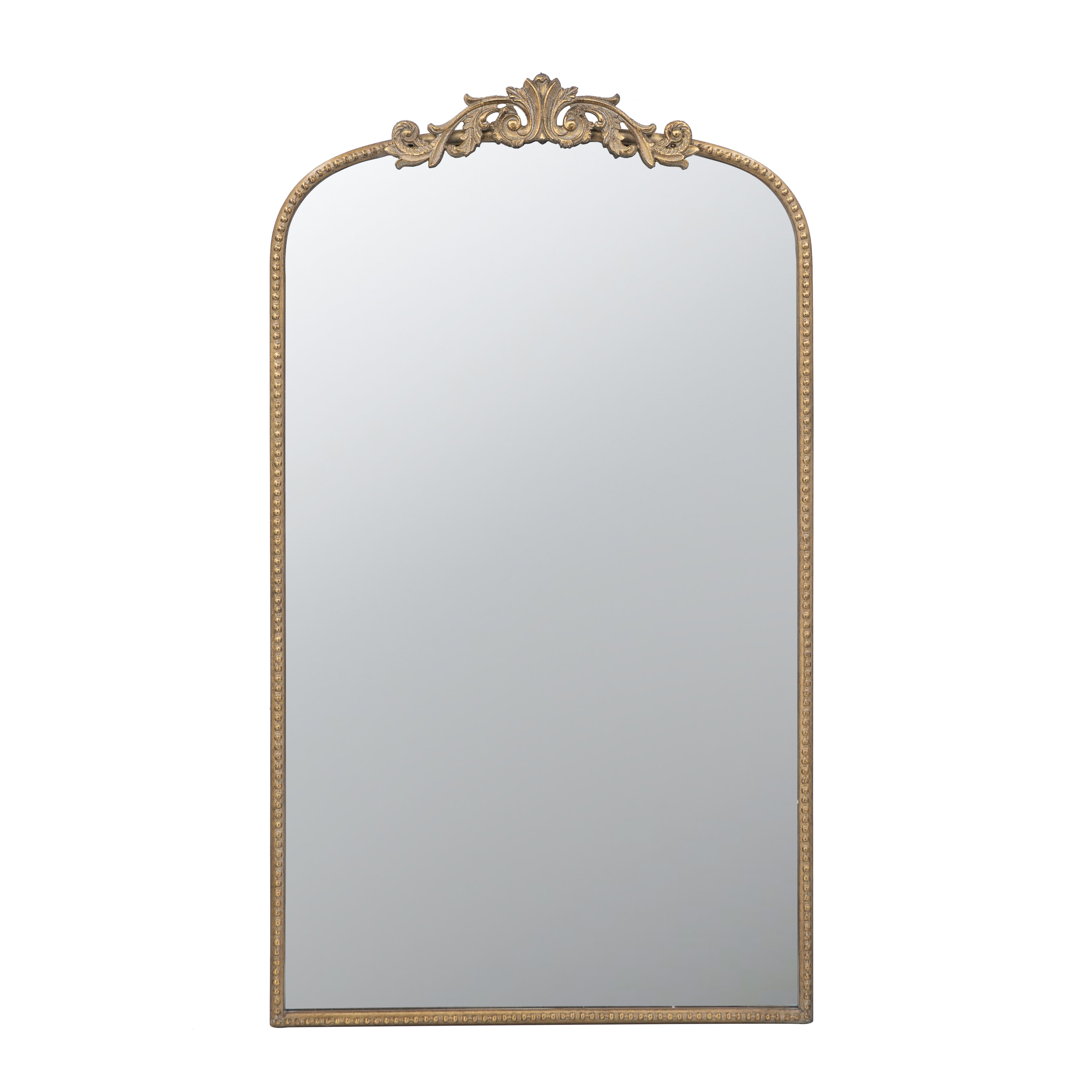 24" x 42" Gold Arch Mirror
