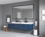 72 Inch W x 48 Inch H Oversized Rectangular Bathroom Mirror