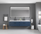 72 Inch W x 48 Inch H Oversized Rectangular Bathroom Mirror