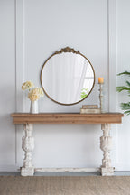 30" x 32" Round Mirror