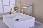 Single Handle Sink Brushed Nickel Vanity Bathroom Faucet