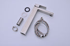 Single Handle Sink Brushed Nickel Vanity Bathroom Faucet