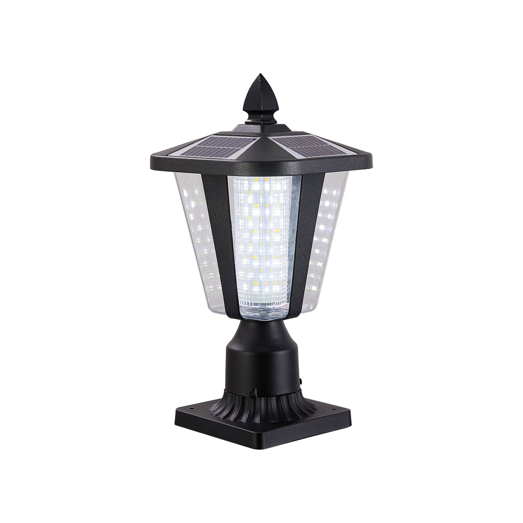 15" Solar Powered Outdoor Lantern