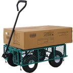 Steel Garden Cart with Removable Sides