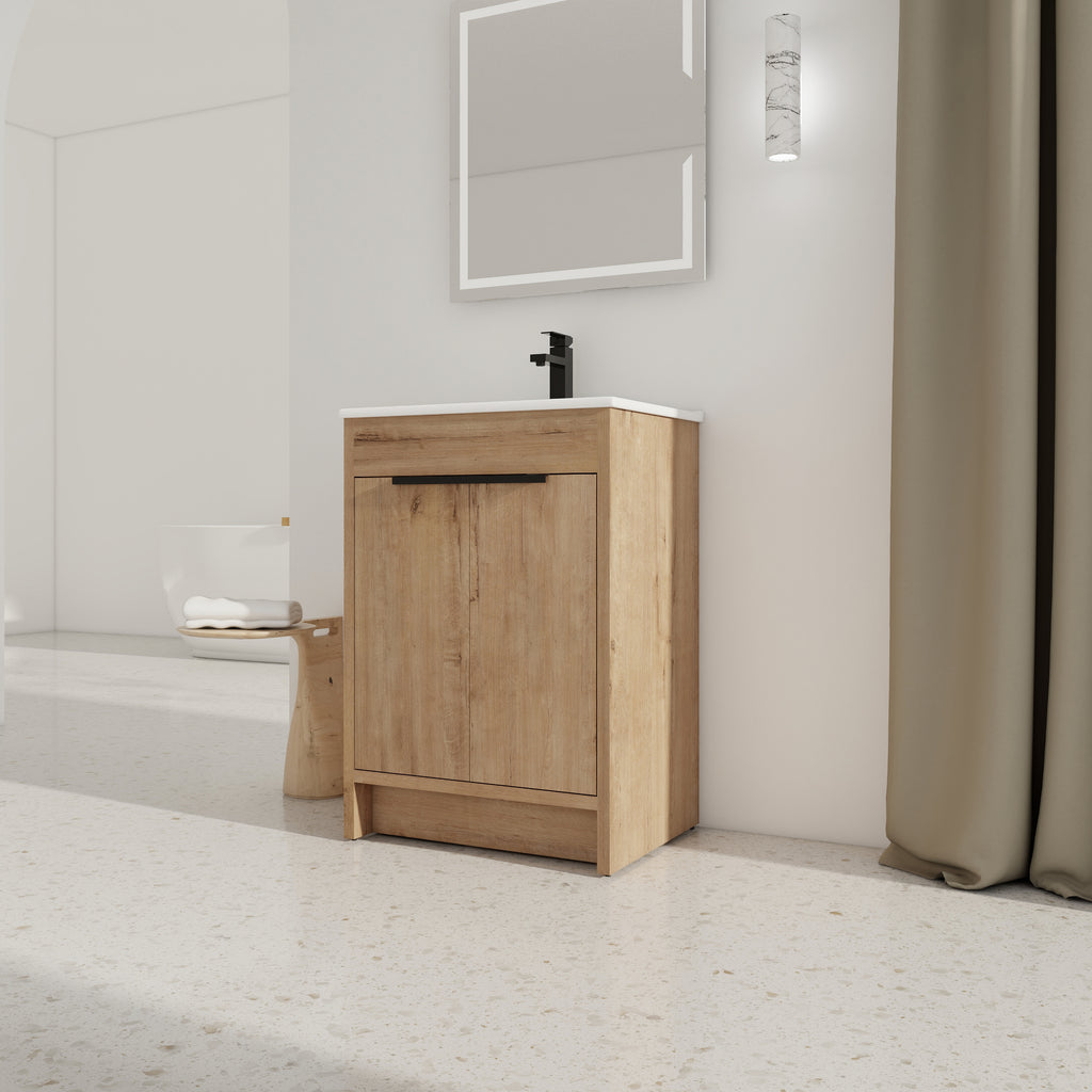 24" Freestanding Bathroom Vanity