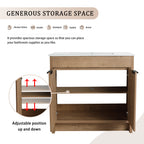 36" Freestanding Bathroom Vanity