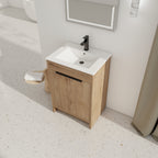 24" Freestanding Bathroom Vanity