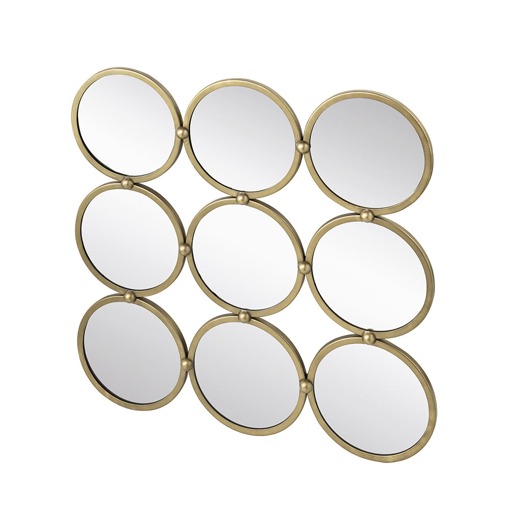 27.2" Contemporary Decorative Mirror with Minimalist Style