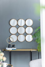 27.2" Contemporary Decorative Mirror with Minimalist Style