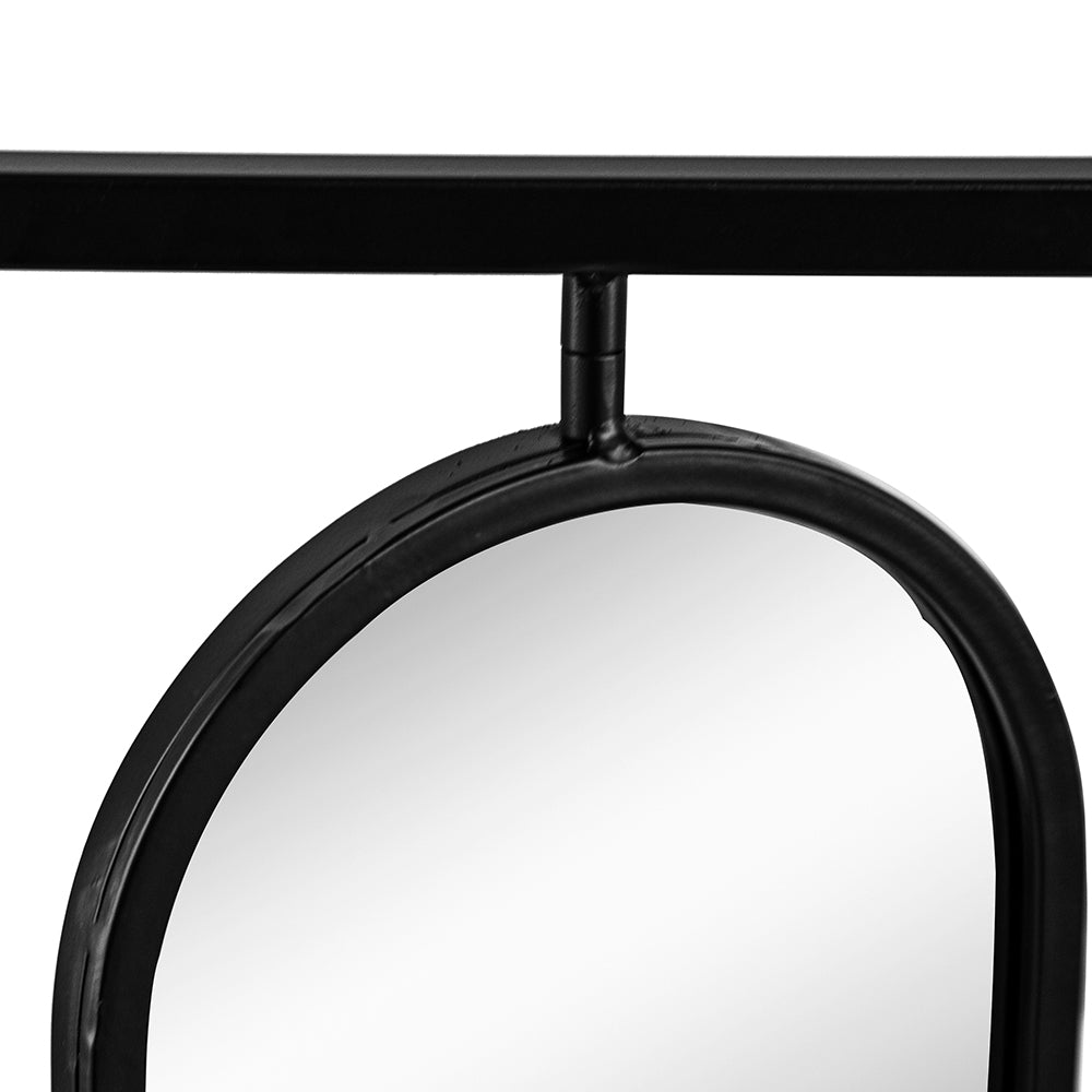 36" x 36" Large Four Oval Wall Mirror