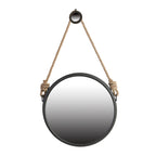 Handsome Cleveland Mirror with Rope Strap
