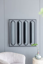 36" x 36" Large Four Oval Wall Mirror