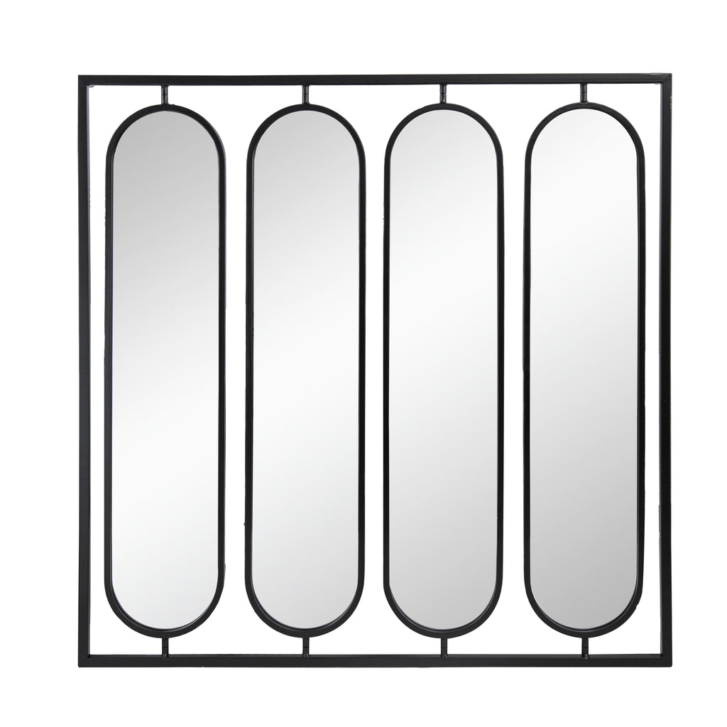 36" x 36" Large Four Oval Wall Mirror