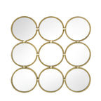 27.2" Contemporary Decorative Mirror with Minimalist Style