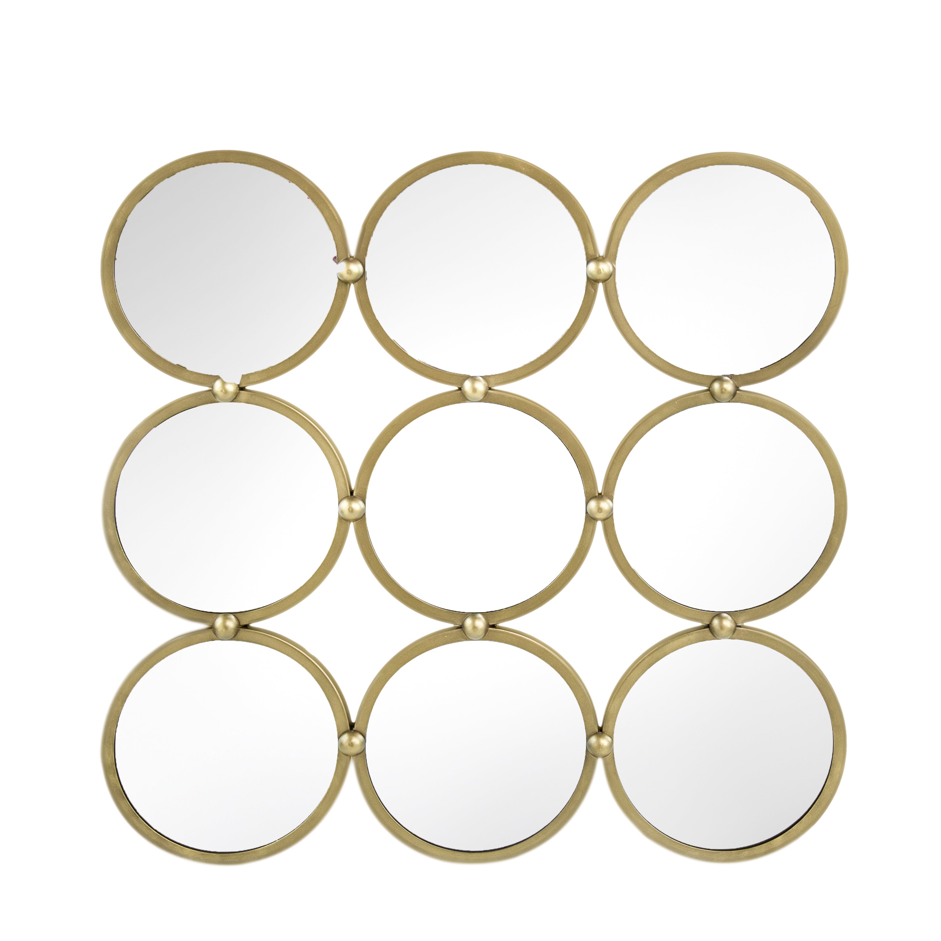 27.2" Contemporary Decorative Mirror with Minimalist Style