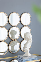 27.2" Contemporary Decorative Mirror with Minimalist Style