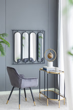 36" x 36" Large Four Oval Wall Mirror