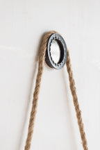 Handsome Cleveland Mirror with Rope Strap
