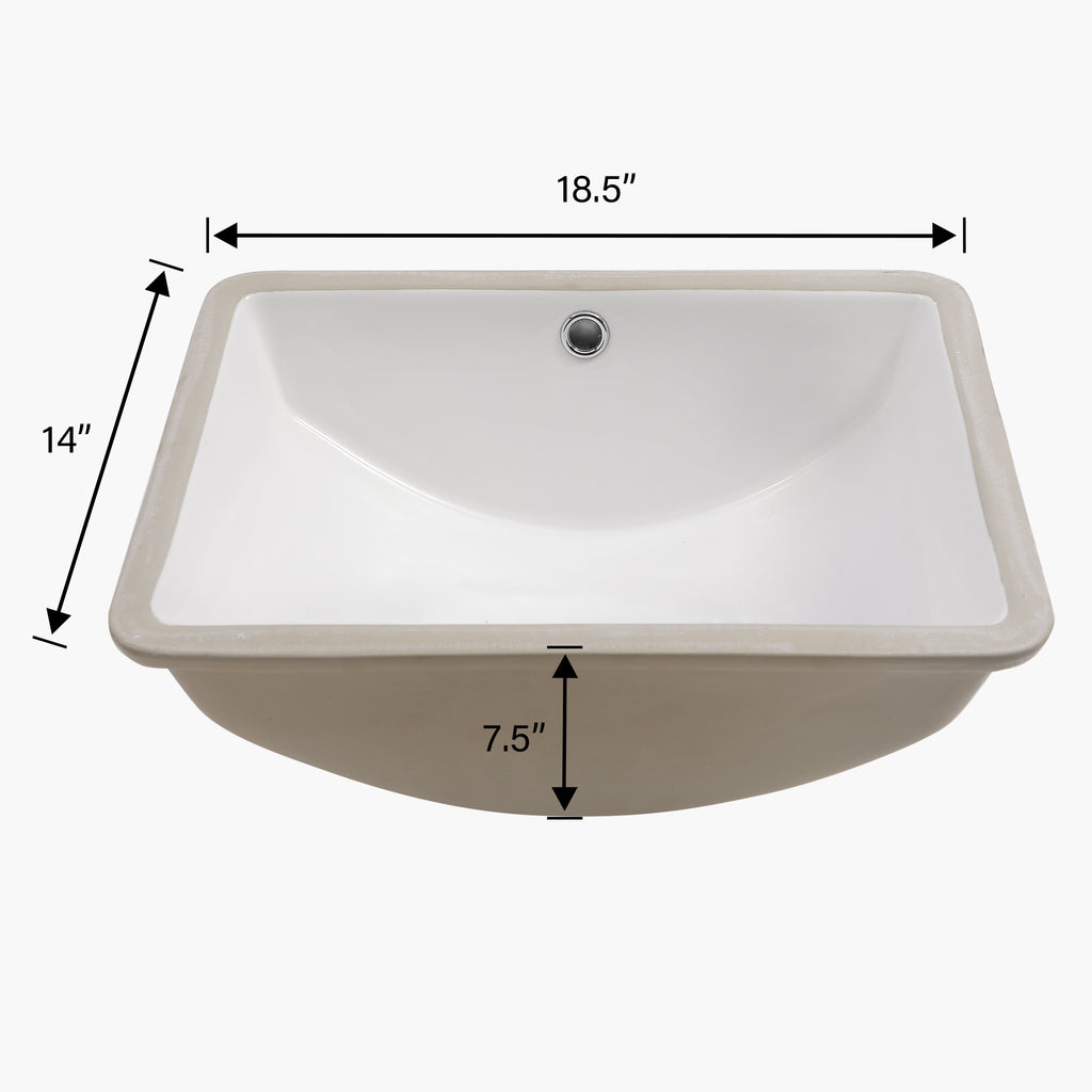 Modern Undermount Bathroom Sink