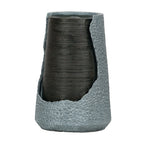 Indoor Outdoor Polyresin Water Fountain - Unique Broken Urn Design