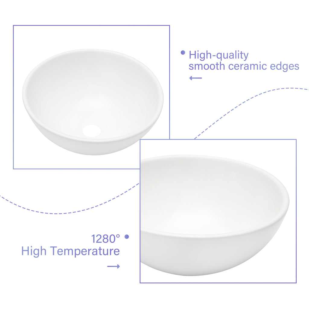 13x13 Inch Modern Bathroom Vessel Sink
