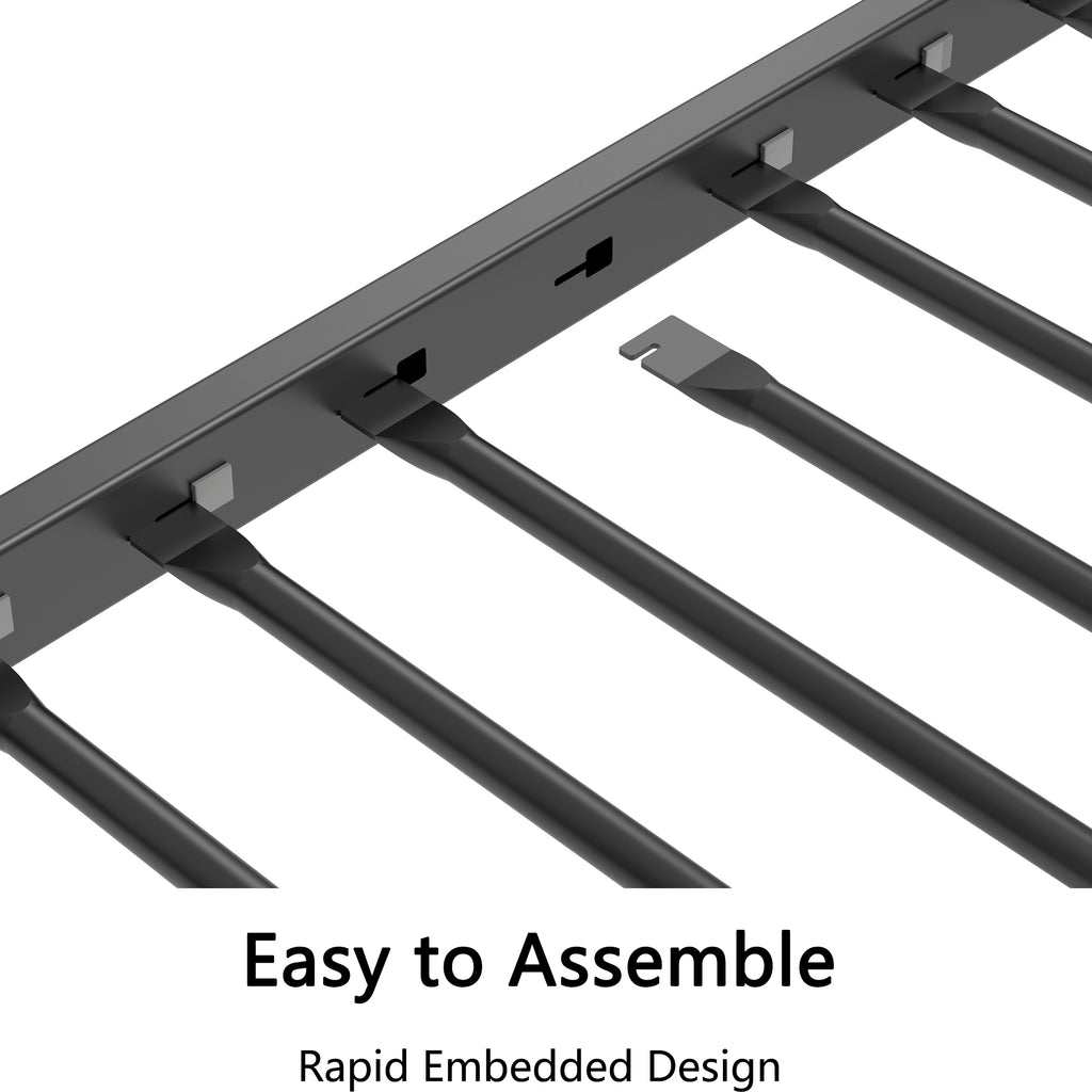 Adam Sturdy Twin Over Full Bunk Bed Metal