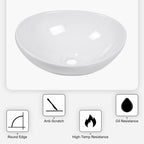 16x13 Inch Modern Bathroom Vessel Sink