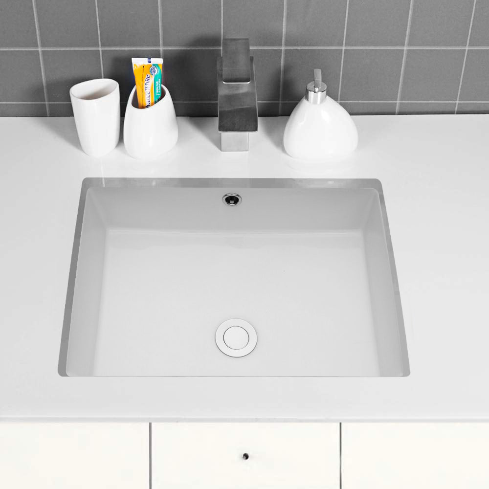 Modern Bathroom Undermount Sink - 22"x15.5"