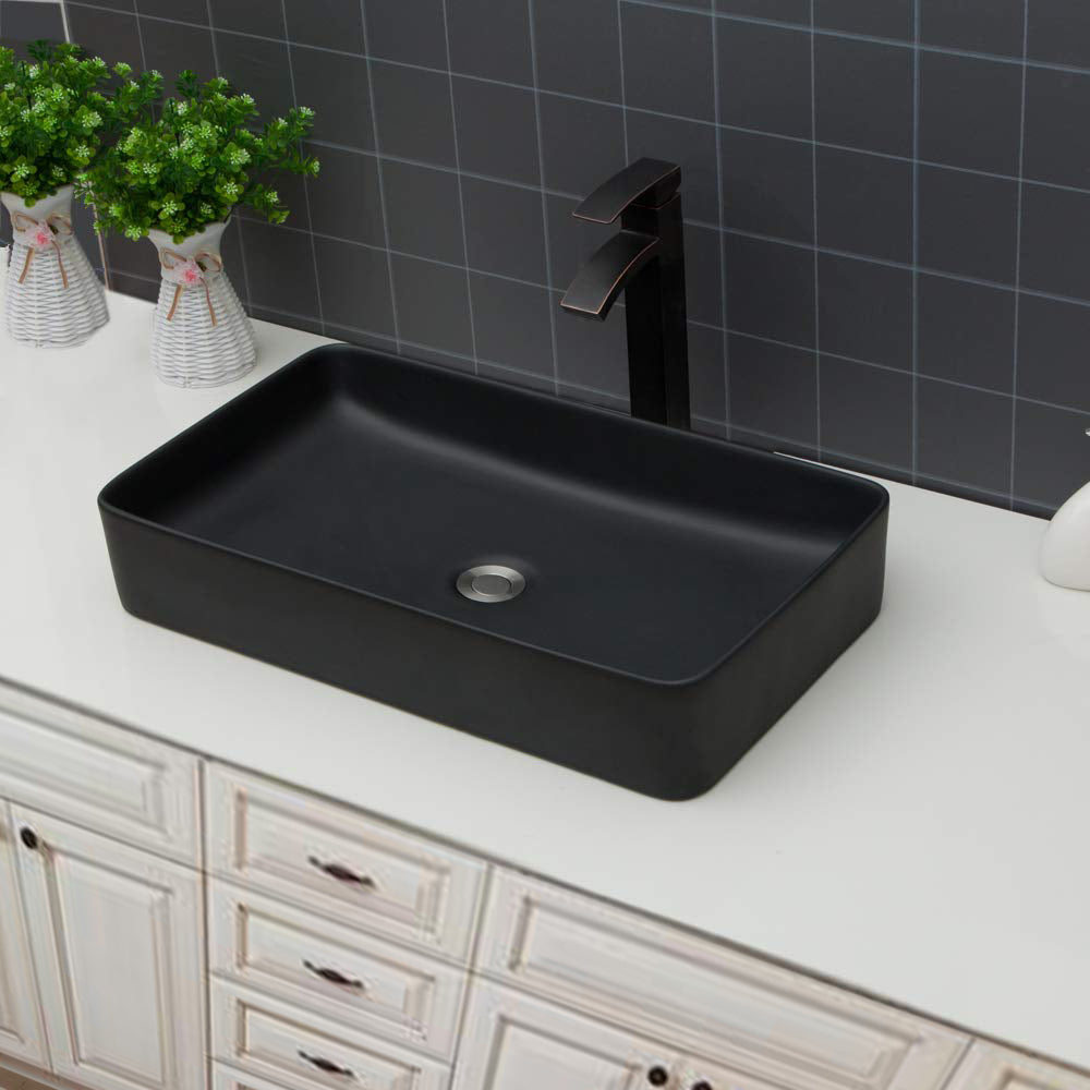 24"x13.5" Bathroom Vessel Sink
