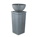 44.5" Polyresin Water Fountain