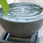 44.5" Polyresin Water Fountain