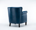 Hadley Navy Blue Club Chair