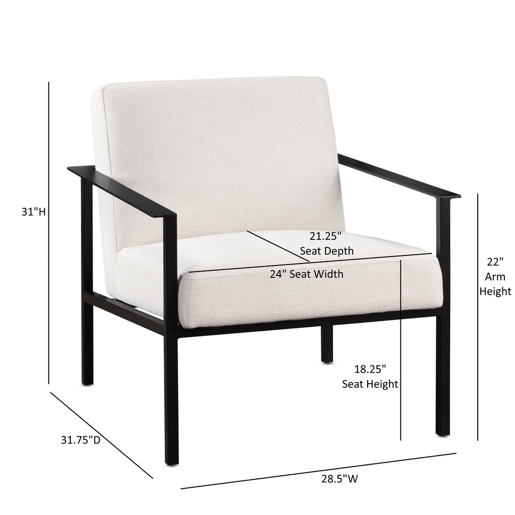 Millie Oatmeal Accent Chair