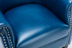 Hadley Navy Blue Club Chair