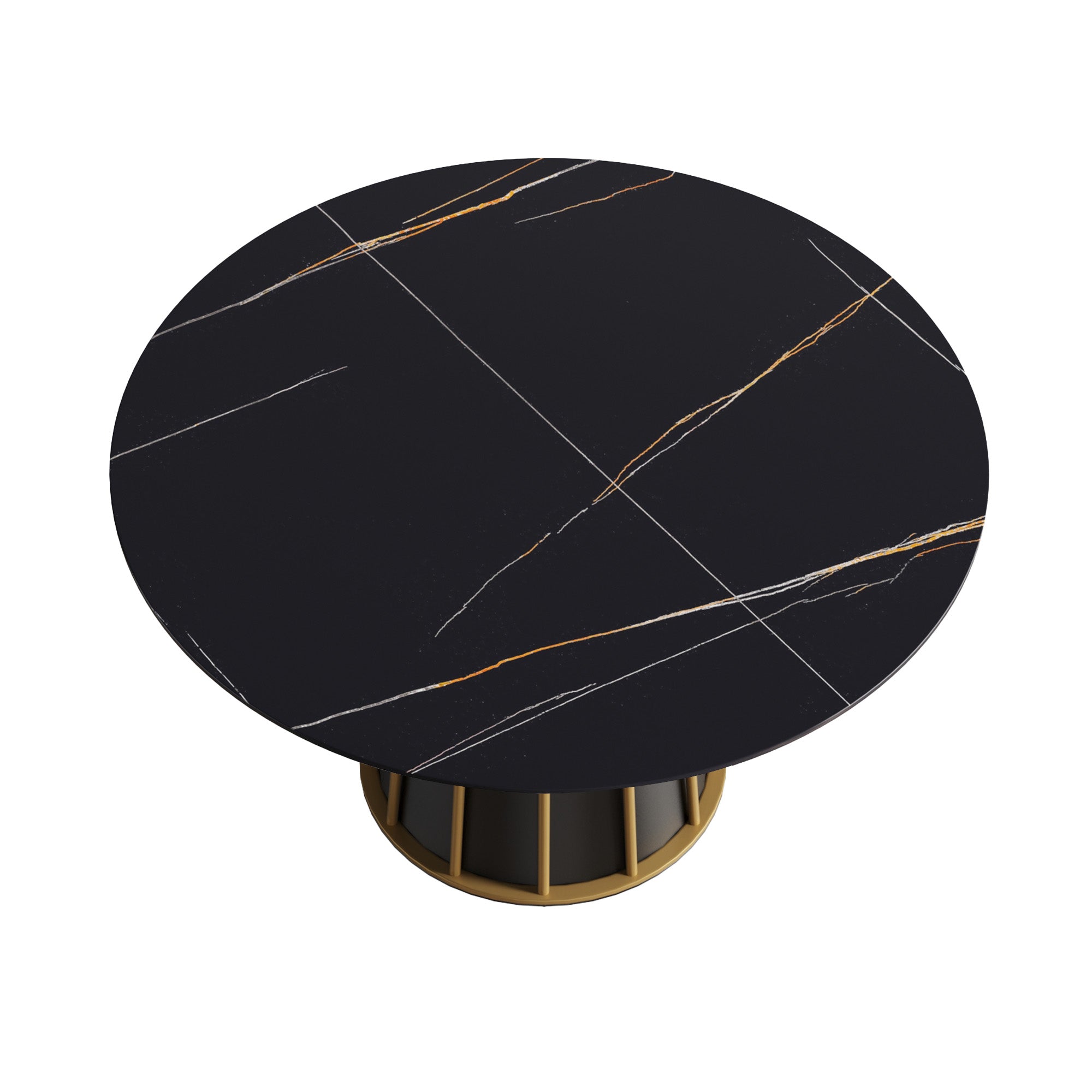 Modern Artificial Stone Round Dining Table