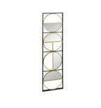 47.2" Eclectic Styling Metal Beaded Full Length Mirror