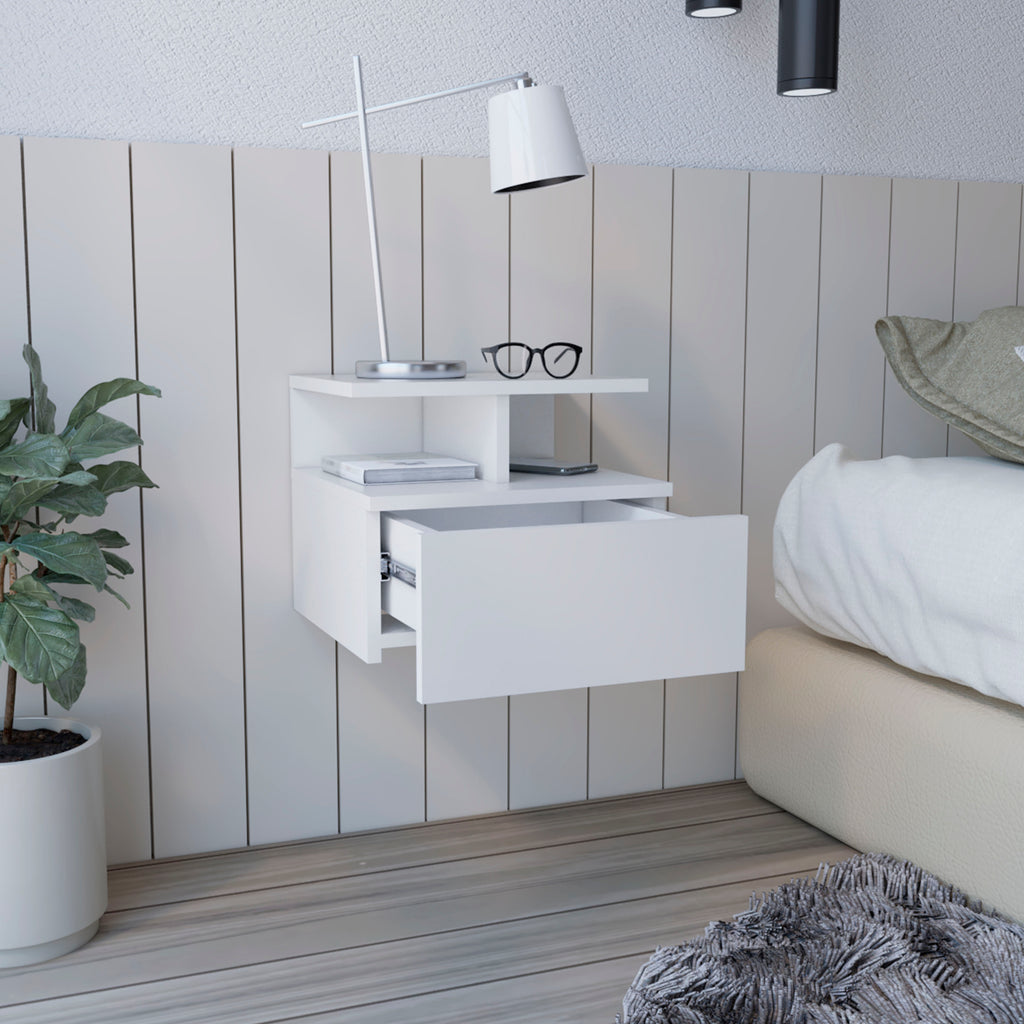 Floating Nightstand Flopini, One Drawer