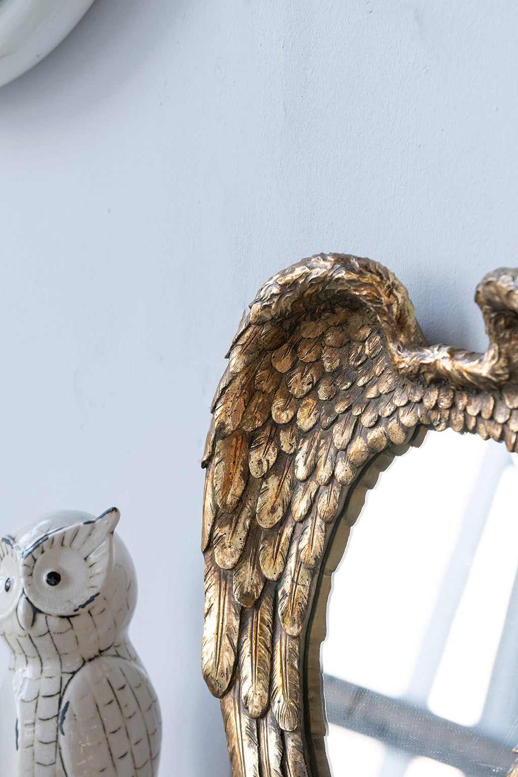 22" x 16" Golden Wing Accent Mirror