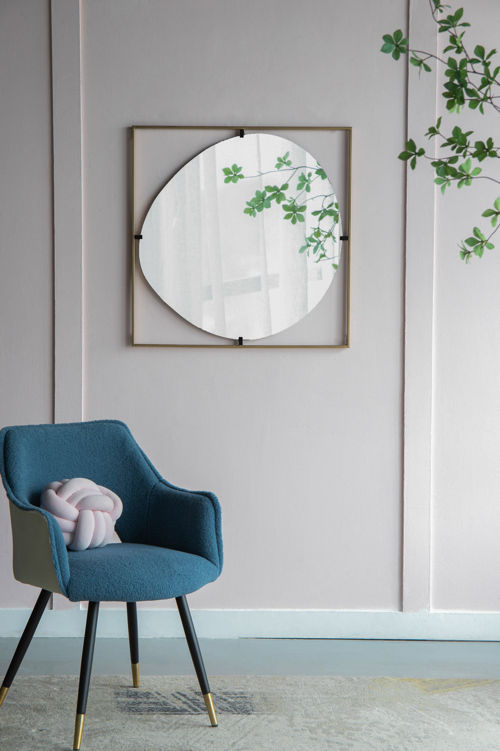 32x1x32" Poppy Mirror