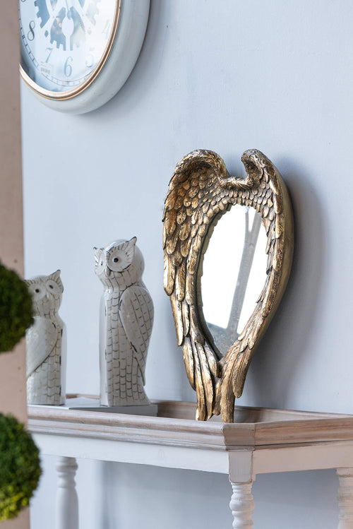22" x 16" Golden Wing Accent Mirror