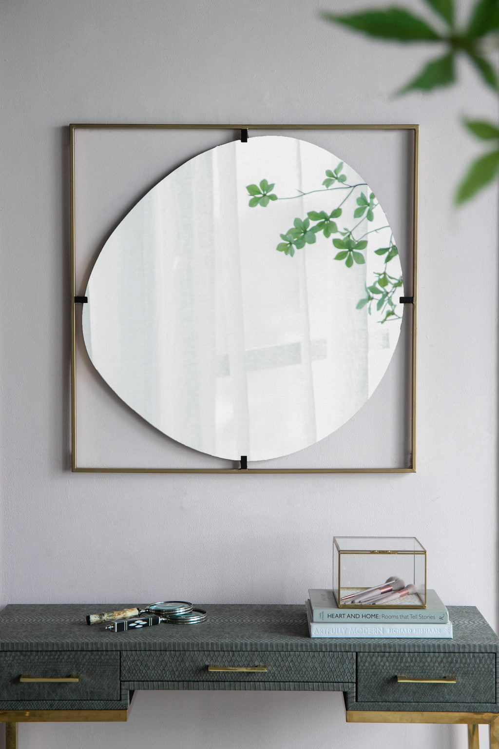 32x1x32" Poppy Mirror